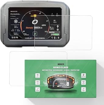 Dashboard Screen Protector for Harley-Davidson Pan America 1250 (Special/ST/CVO) 2021+ Motorcycle TFT Display Saver (2-Pack Anti-Glare)