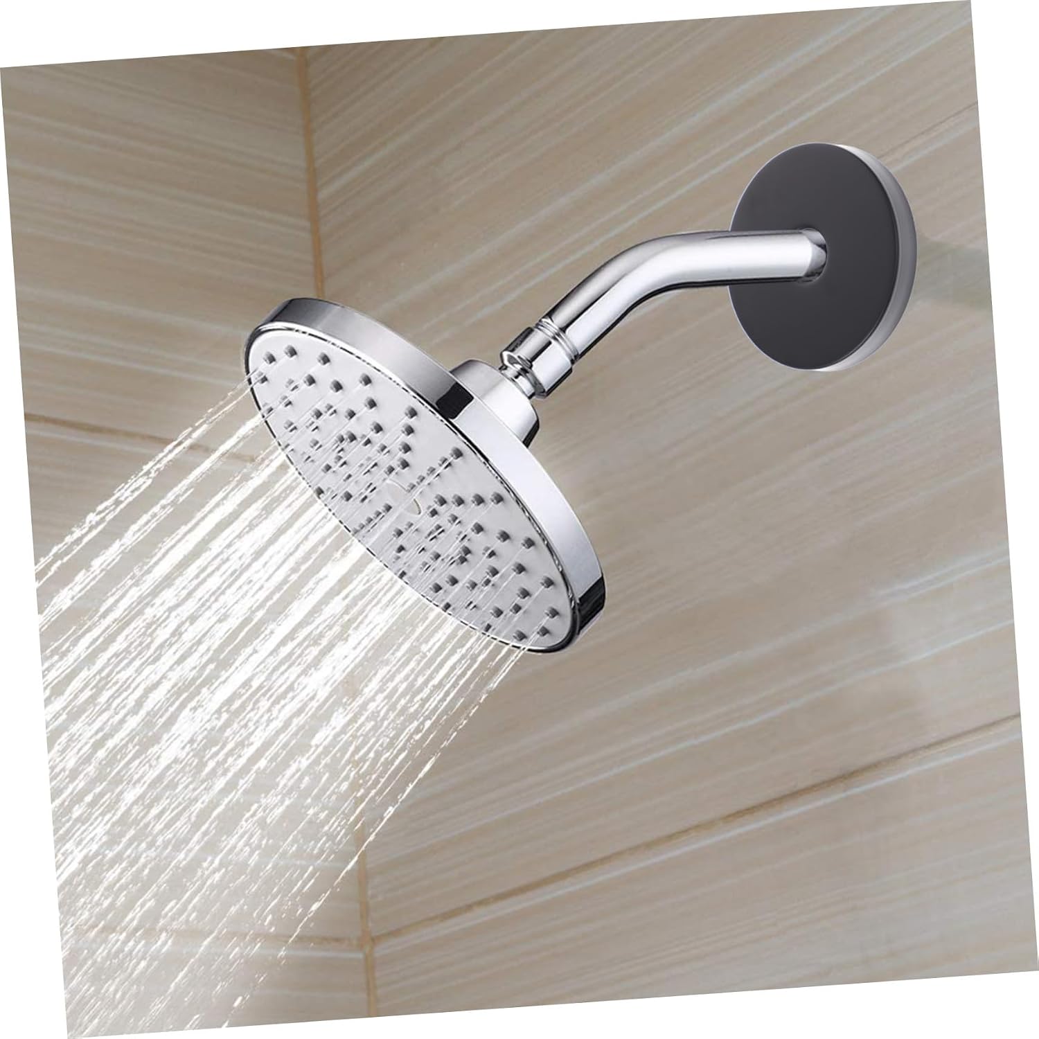Stainless Steel Round Plumbing Cover Plate Oversized Water Supply Escutcheon Replacement for Shower Arms Faucets Radiators Angle Valves Decorative Flange for Kitchen Bathroom