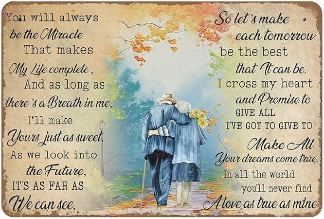 Amazon 私は私の心のポスター歌詞ポスタージョージストレイトカップルポスター歌の歌詞音楽ポスターギフトエバーノベルティレトロ金属錫サインホーム装飾プレート壁アート農家サインリビングの装飾8 X12 インチを交差させる 店舗看板 文房具 オフィス用品