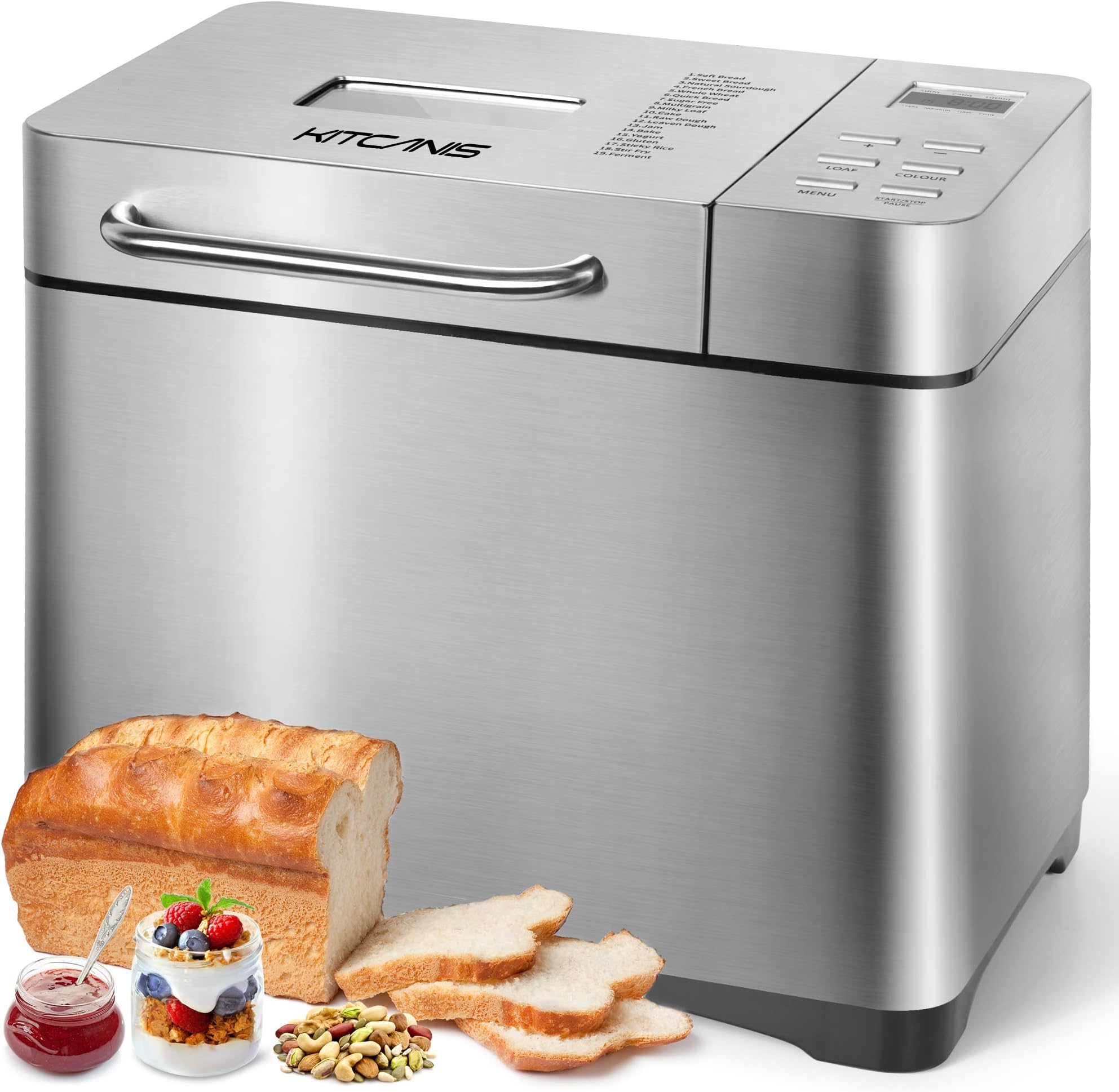 Breadman BK1060S 2Pound Professional Bread Maker with