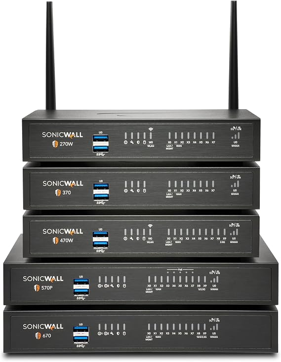 SonicWall TZ270 TradeUp | 3YR Essential Edition | TZ270 Gen7 Firewall with 3 Year EPSS and 1 Year Cloud Secure Edge | Compact SMB Appliance with Threat Protection and SD-WAN (03-SSC-2997)