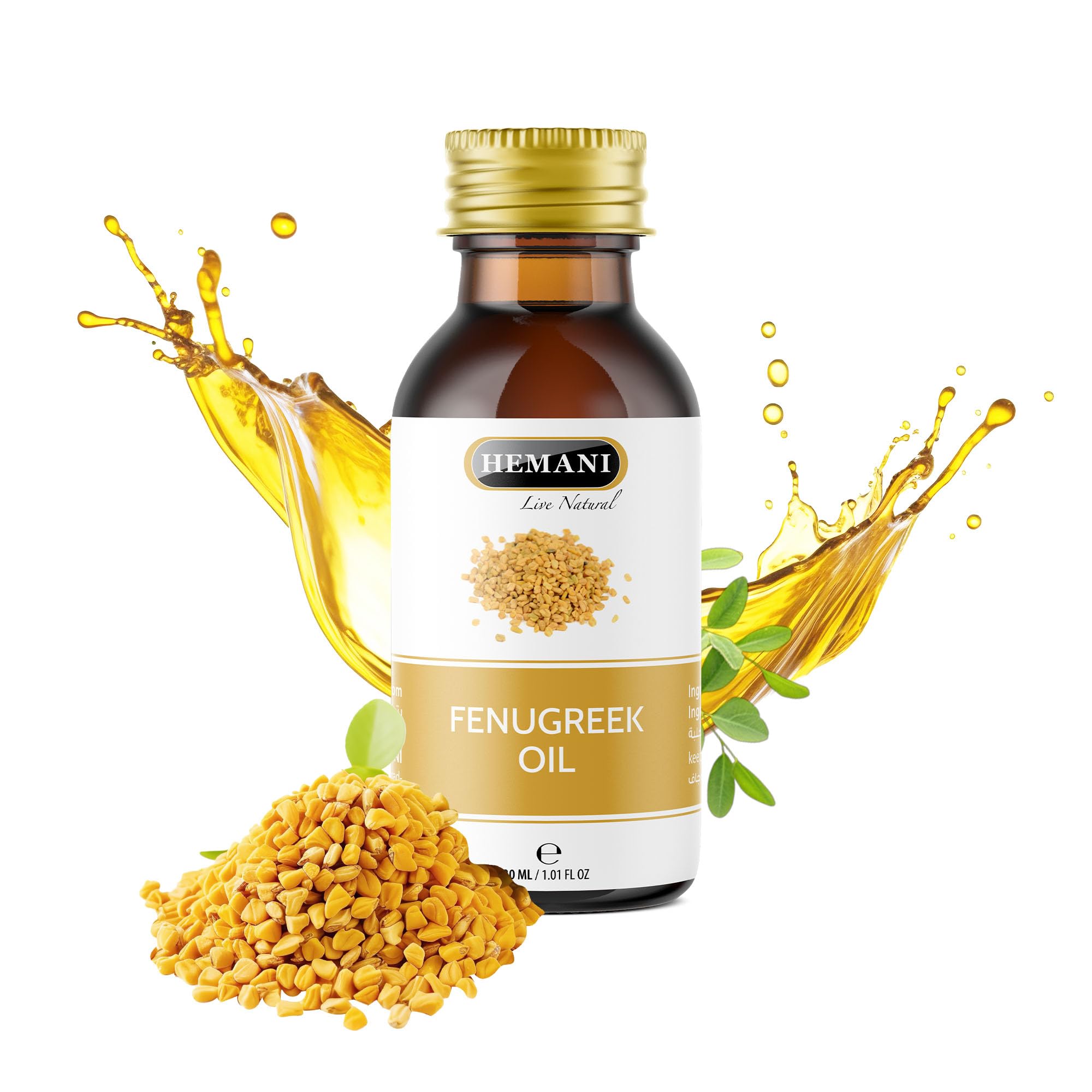 Hemani Fenugreek Oil 1 oz / 30 ml