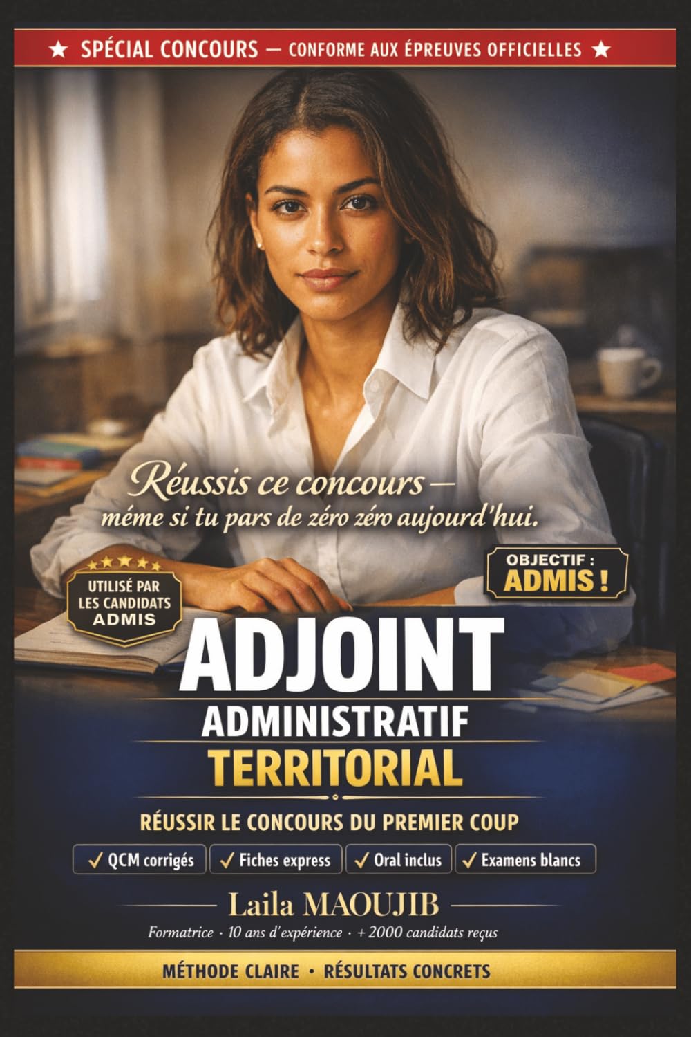 ADJOINT ADMINISTRATIF TERRITORIAL — RÉUSSIR LE CONCOURS DU PREMIER COUP: Le guide complet et accessible pour réussir facilement l'écrit et l'oral : ... examens blancs et entretien avec le jury