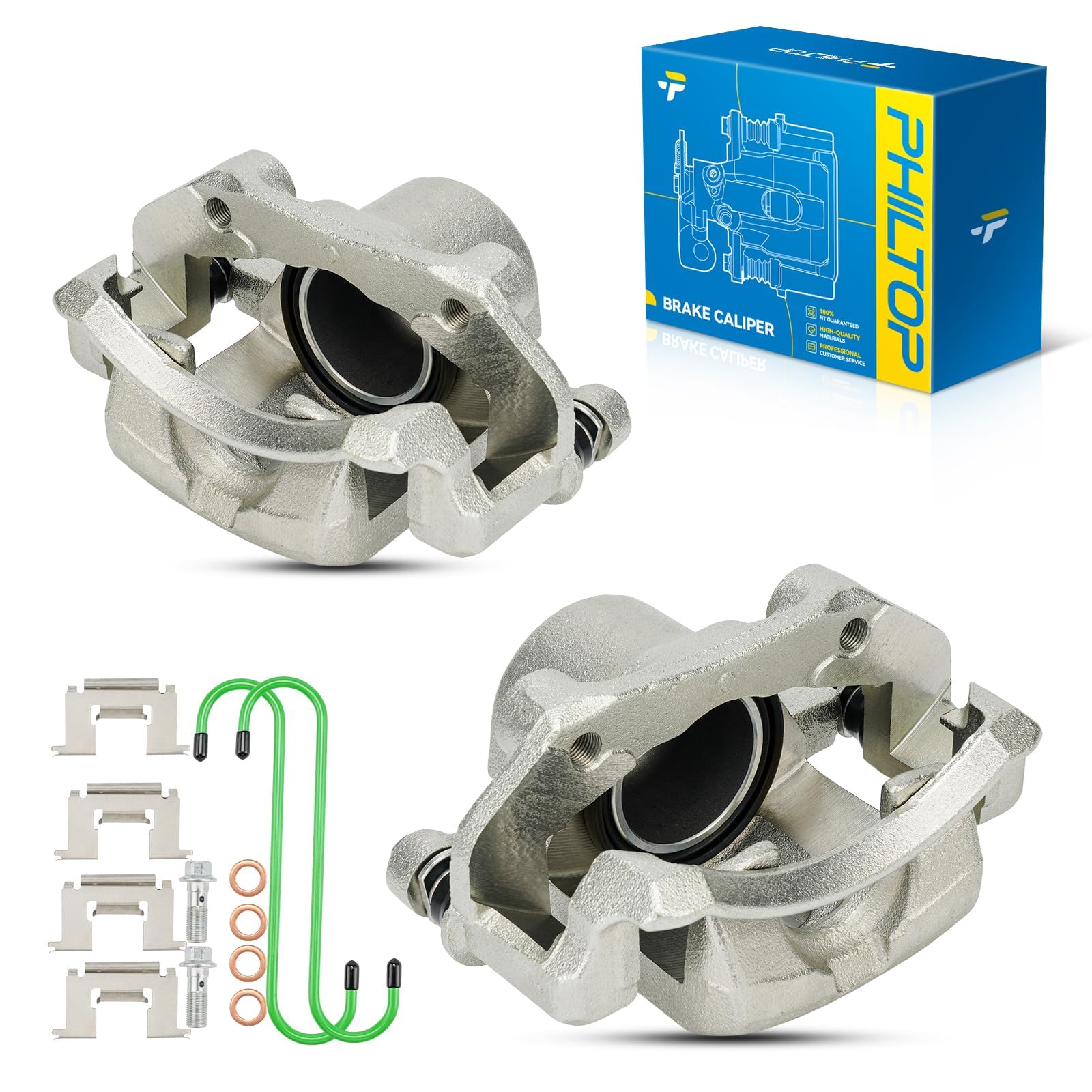Photo 1 of PHILTOP Brake Caliper Front Fit for 1986-1994 D21, 1995-1997 Pickup, 1983-1986 720, 19-B956A, 19-B957A