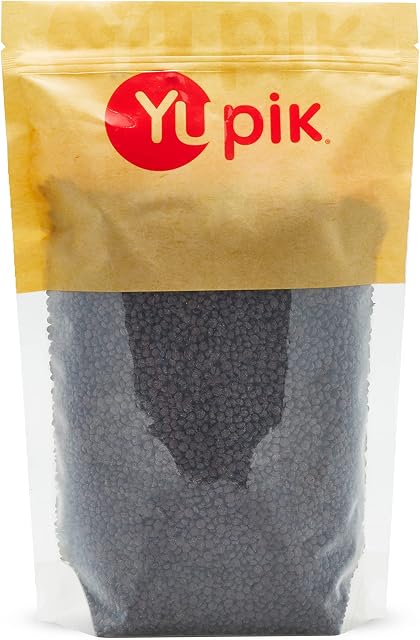 Yupik Chocolate Micro Cookie Gems, 1 kg, Tiny Chocolate Cookie Pieces, High Protein & Fiber, Ideal for Baking, Ice Cream & Yogurt Toppings