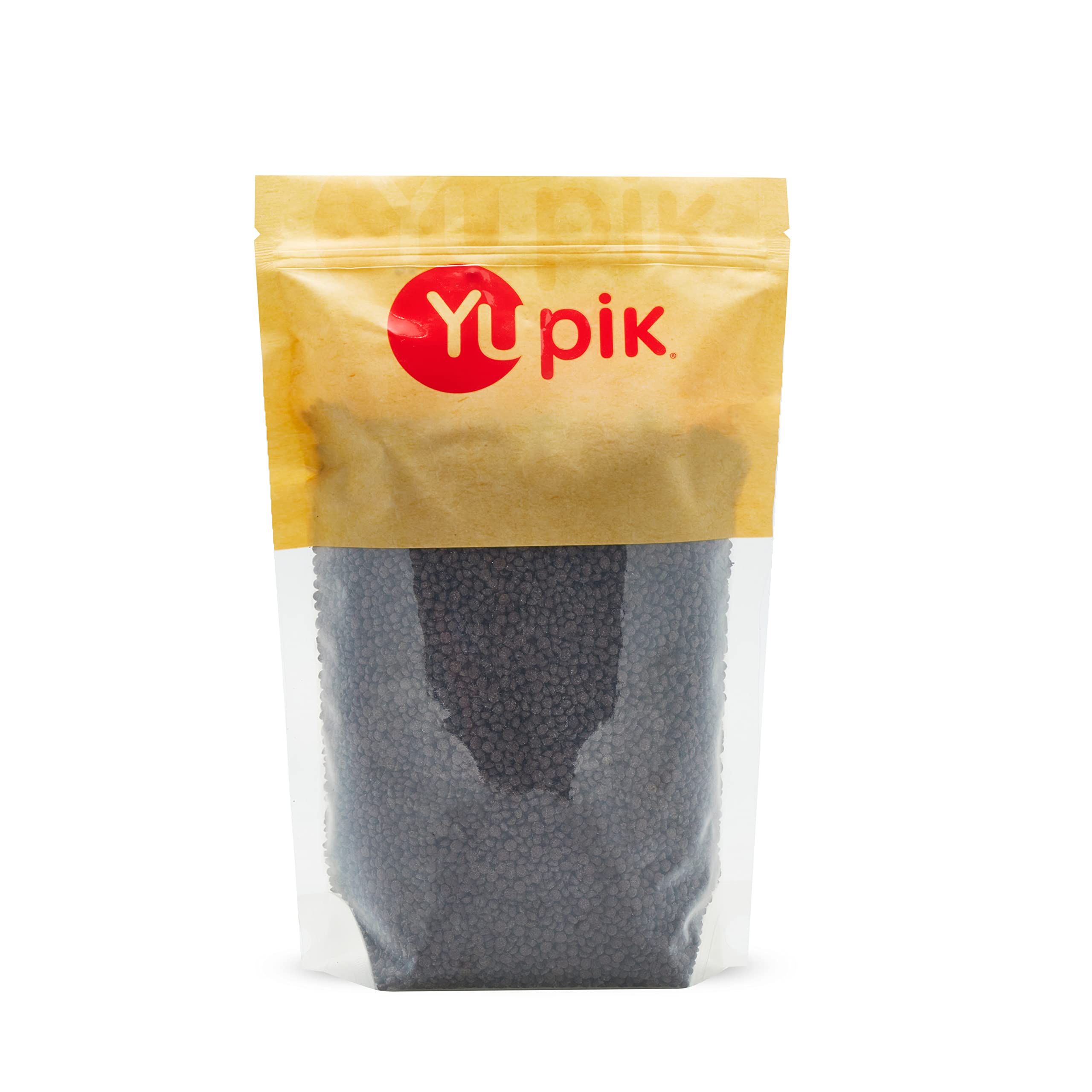 Yupik Chocolate Micro Cookie Gems, 1 kg, Tiny Chocolate Cookie Pieces, High Protein & Fiber, Ideal for Baking, Ice Cream & Yogurt Toppings