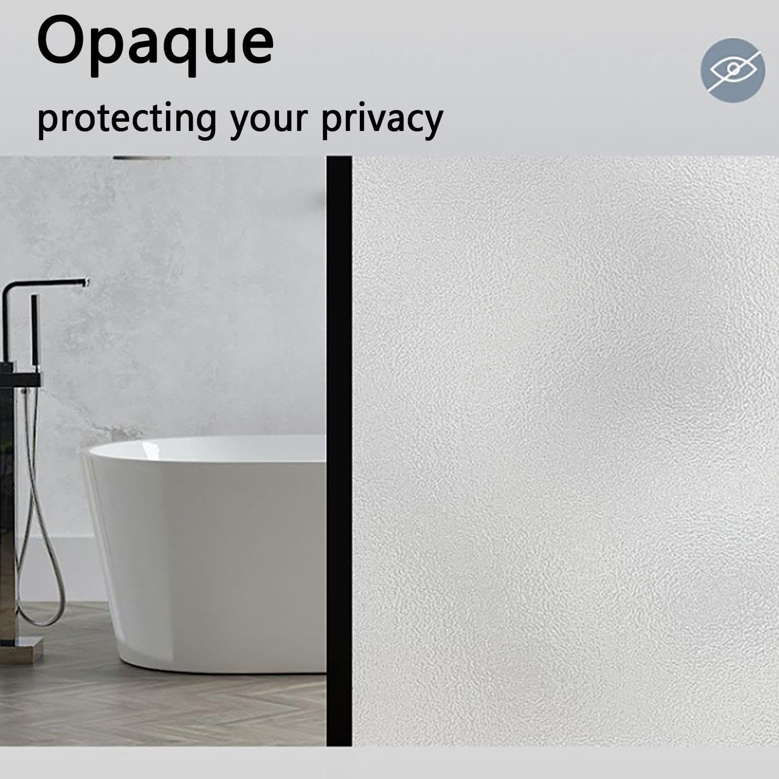 Vinilos para Ventanas Reutilizable Sin Pegamento Opaco