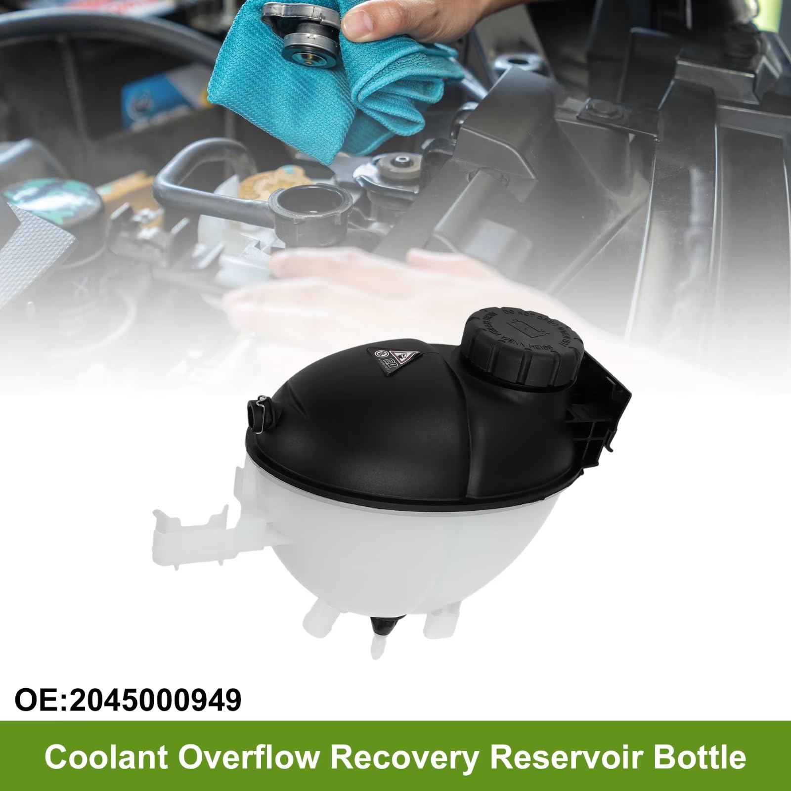 Compatibile Con Benz Per CLS550 CLS63 Per AMG 2012-2018 2045000949 Serbatoio Del Liquido Di Raffreddamento Serbatoio Di Espansione Liquido Di Raffreddamento Del Motore Vaschetta Radiatore