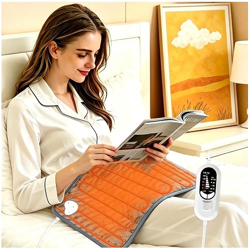 Electric Heating pad with 6 Heat Settings, Auto Shut Off,