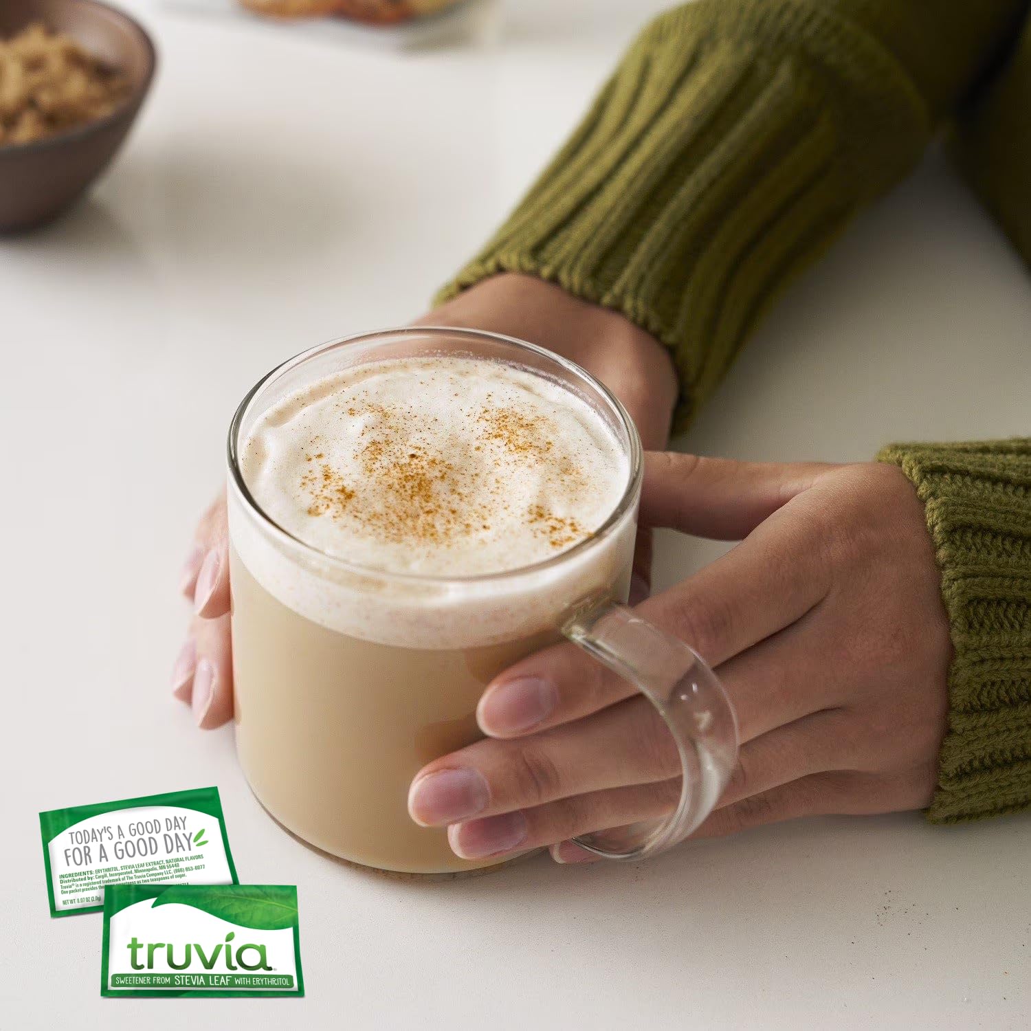 Truvia Original Stevia Leaf Sweetener, Bulk 800 Packets | Office Break Room | Zero Calorie Coffee & Tea Sweetener with Galley Grove Sugar-Free Breath Mints