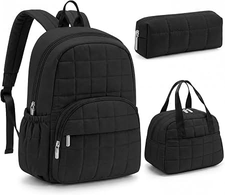 Nike 3 Brand Backpack with matching Pencil Case – Black – One Size (18L)
