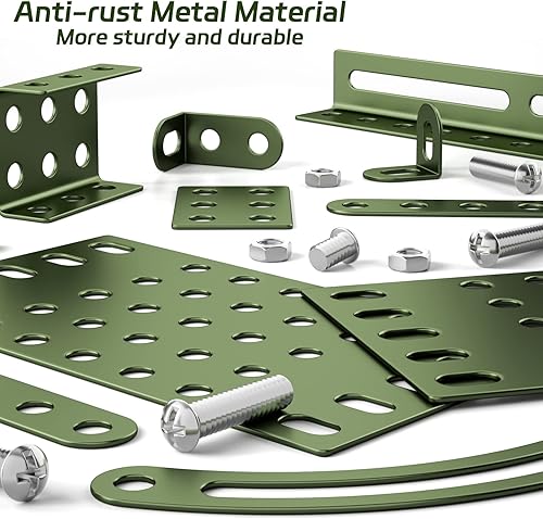 Miniatura 5 de Lucky Doug Juego de construcción de juguetes modelo de camión - Proyecto STEM para niños de 8 a 12 años, kits de modelo de auto de ensamblaje para