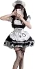 MAKUMOKO Maid Costume Cosplay Sexy Cute Lolita School Uniform Cute Cat Anime Alice Dress Lace Idol Outfit Gothic Lolita Womens Headband fgo Cosplay Maid Maid Cafe Costume Maid Cosplay Cute Sexy