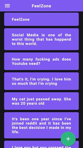 FeelZone: Share your Feelings Anonymously