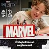 LEGO | Marvel: MARVEL Logo and Minifigures 76313 - Creative Toy Making Set Featuring Avengers Characters for Superhero Lovers, Birthday Gift (931 Pieces)