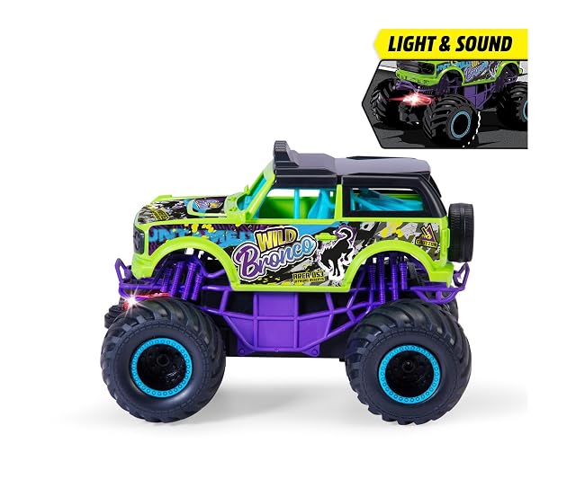 Foto 3 de 7 de Dickie Toys - Camión Monstruo Wild Bronco a Partir de 3 años (18 cm)