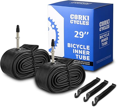 Miniatura 8 de Corki Cycles - Tubo para bicicleta de montaña de 29 pulgadas x 1.75 pulgadas 1.95 2.0 2.1 2.125 2.2 2.25 2.3 2.35 2.4 válvula Presta 1.890 inválvula