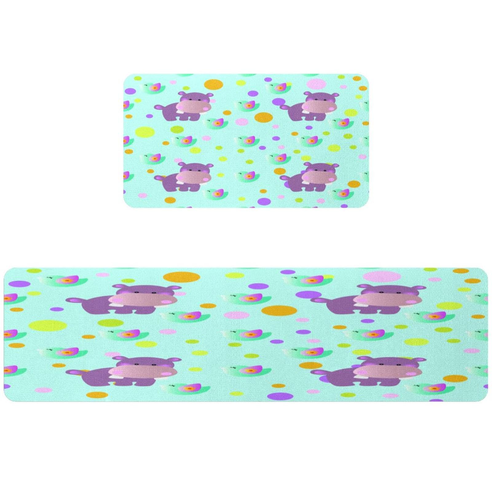 Tapis de cuisine antidérapants pour éviter les glissades lot de 2