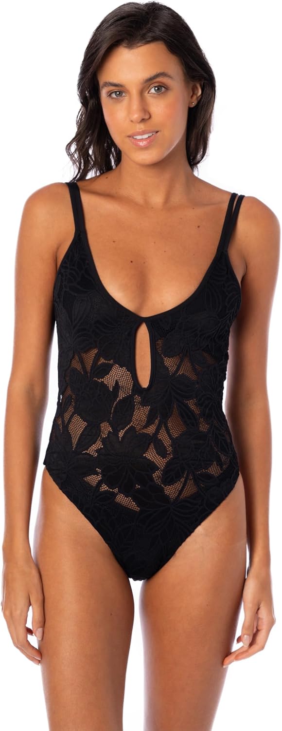 Maaji Women's Midnight Bouquet Brizzy Classic One Piece