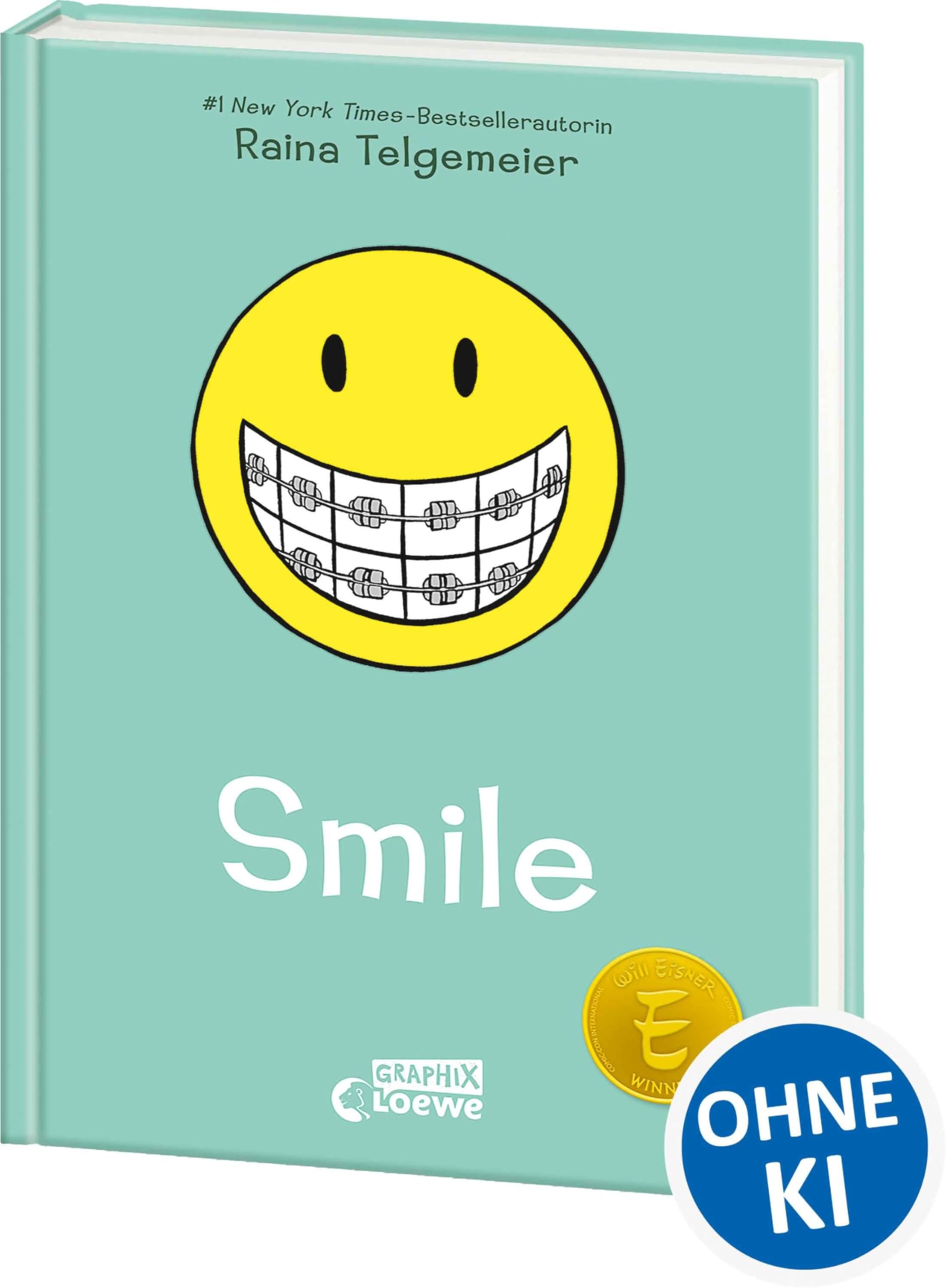 Smile (Smile-Reihe, Band 1): Lass dir von diesem New York Times-Comicbuch-Bestseller ein Lächeln ins Gesicht zaubern