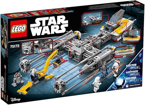 Miniatura 6 de LEGO Star Wars Starfighter 75172 juguete Star Wars con alas en Y