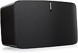 Sonos Play:5 Enceinte sans-fil multiroom wifi, haut-parleur hifi connecté pour diffuser votre musique préférée à partir de votre téléphone (iPhone, Android), tablette et ordinateur PC/Mac  - Noir