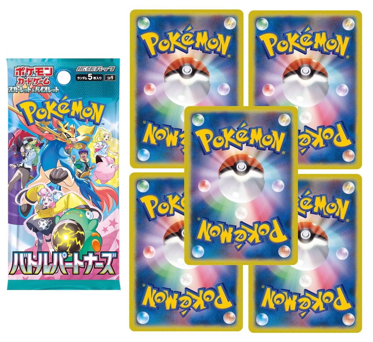 バトルパートナーズ　2BOX分60p journey together Amazon.com: Pokemon TCG: Scarlet & Violet—Journey Together