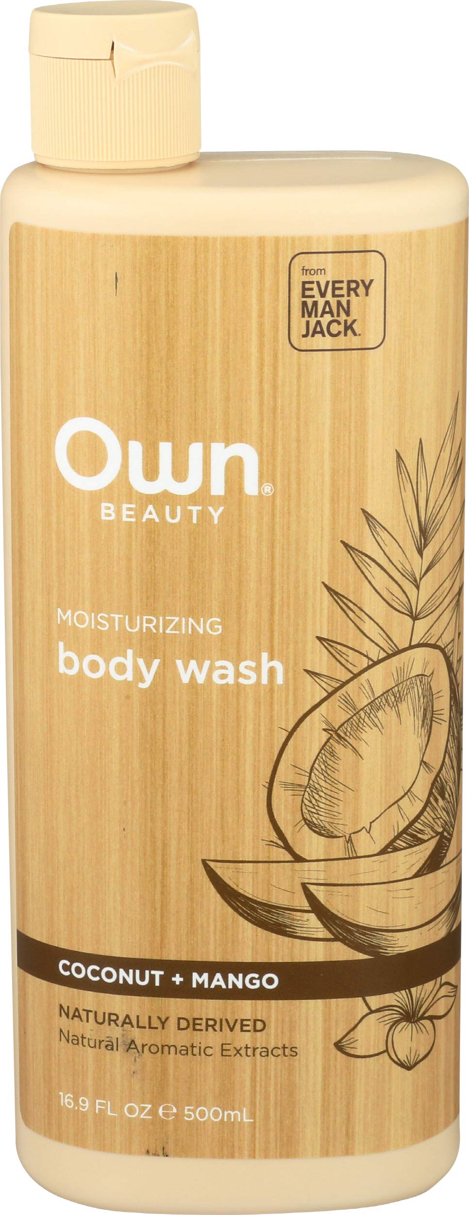 Coconut & Mango Moisturizing Body Wash, 16.9 FZ
