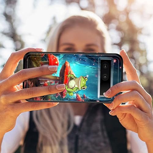 Miniatura 7 de Funda para Pixel 7A, probada contra caídas de grado militar Funda protectora resistente a prueba de golpes para Google Pixel 7A de 6.1 pulgadas,