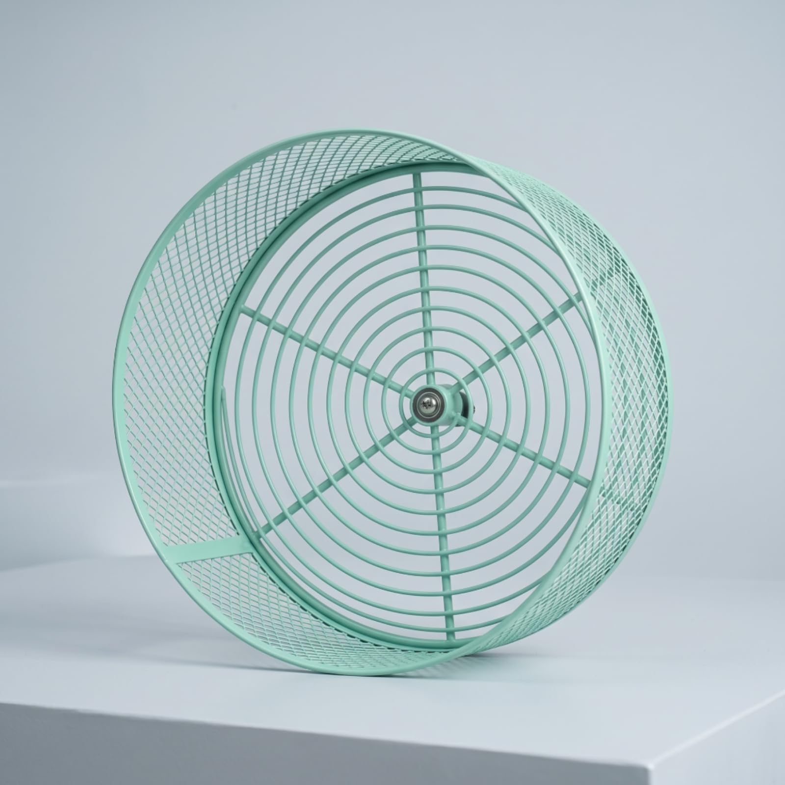 Roue pour Rongeur Silencieux, Color to 2, 25 Cm | Roue En Acier Inoxydable, Non Traité, pour Cage, cage