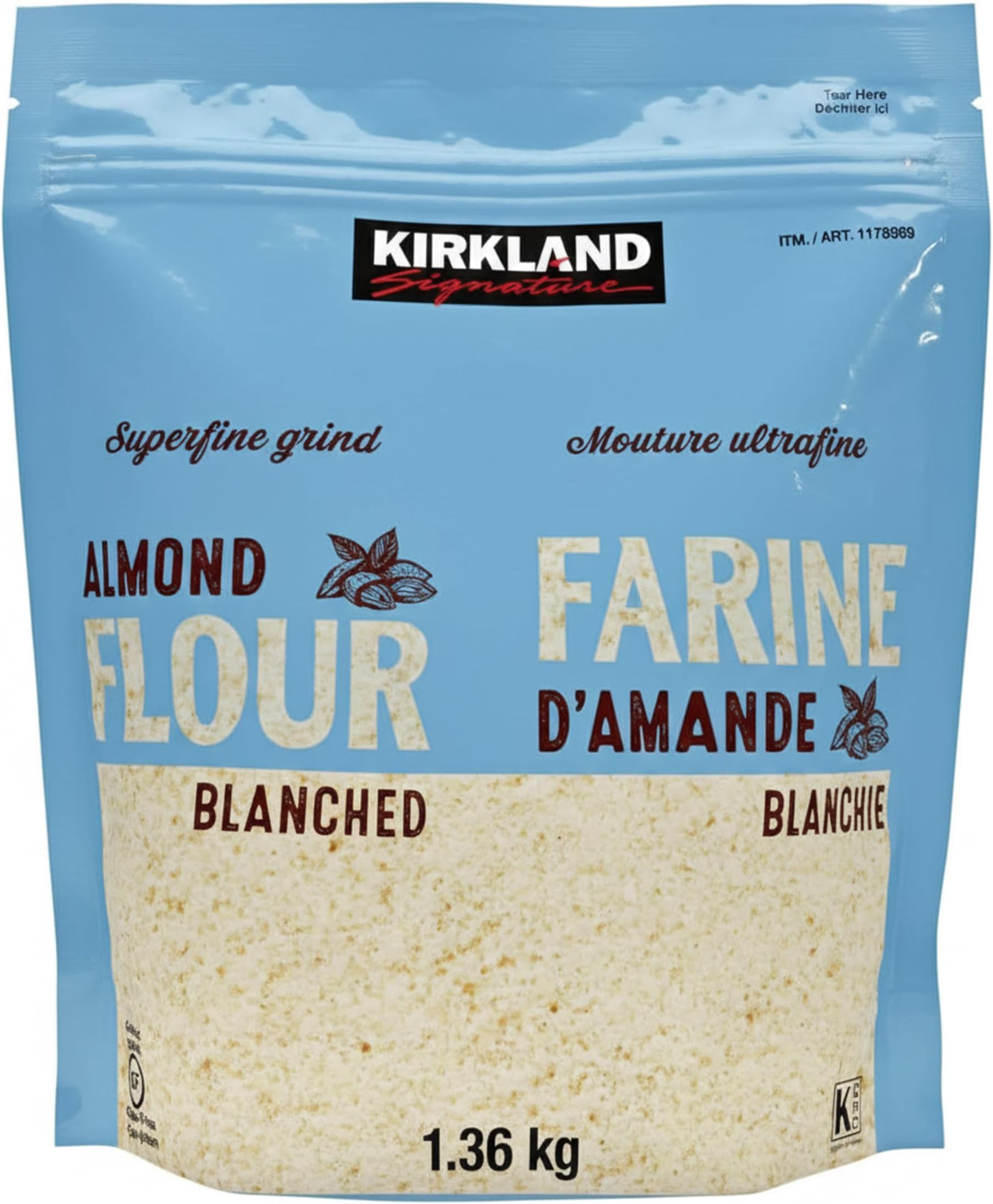Signature Blanched California Almond Flour – Superfine, 3 lbs (1.36 kg) | Gluten-Free, Low-Carb & Keto-Friendly Baking Essential