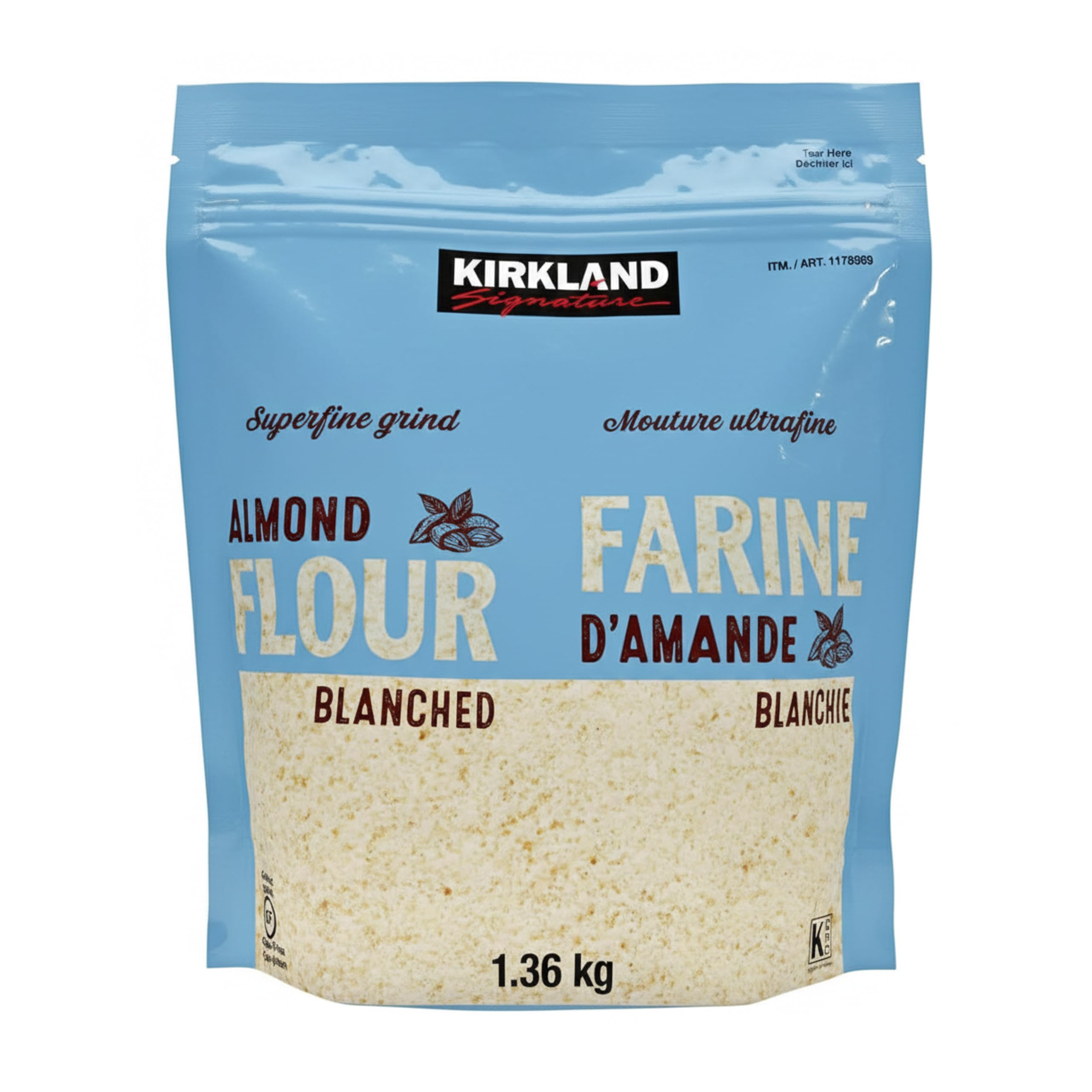 Signature Almond Flour Blanched California Superfine, 1.36kg (3 Pounds)