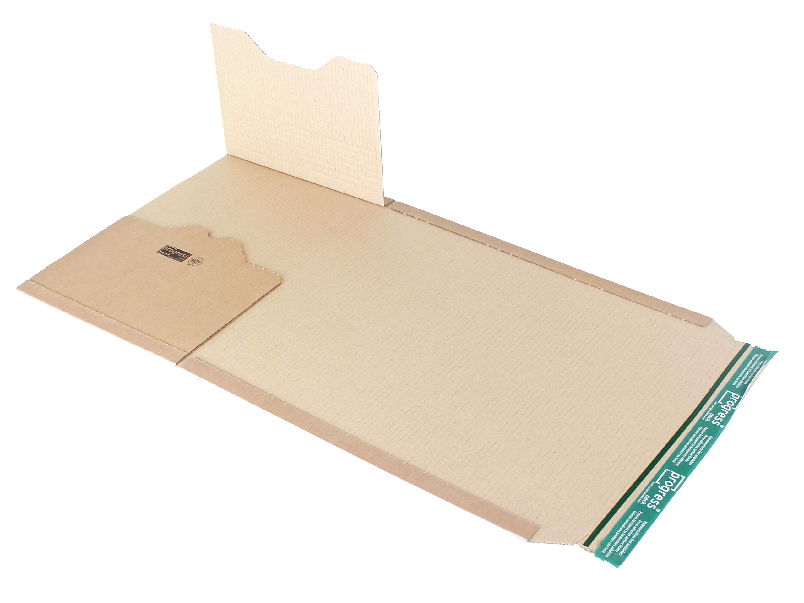 Universal-Versandverpackung Premium PP B02.23 aus Wellpappe, 886x644 x 80 mm, 10-er Pack, braun