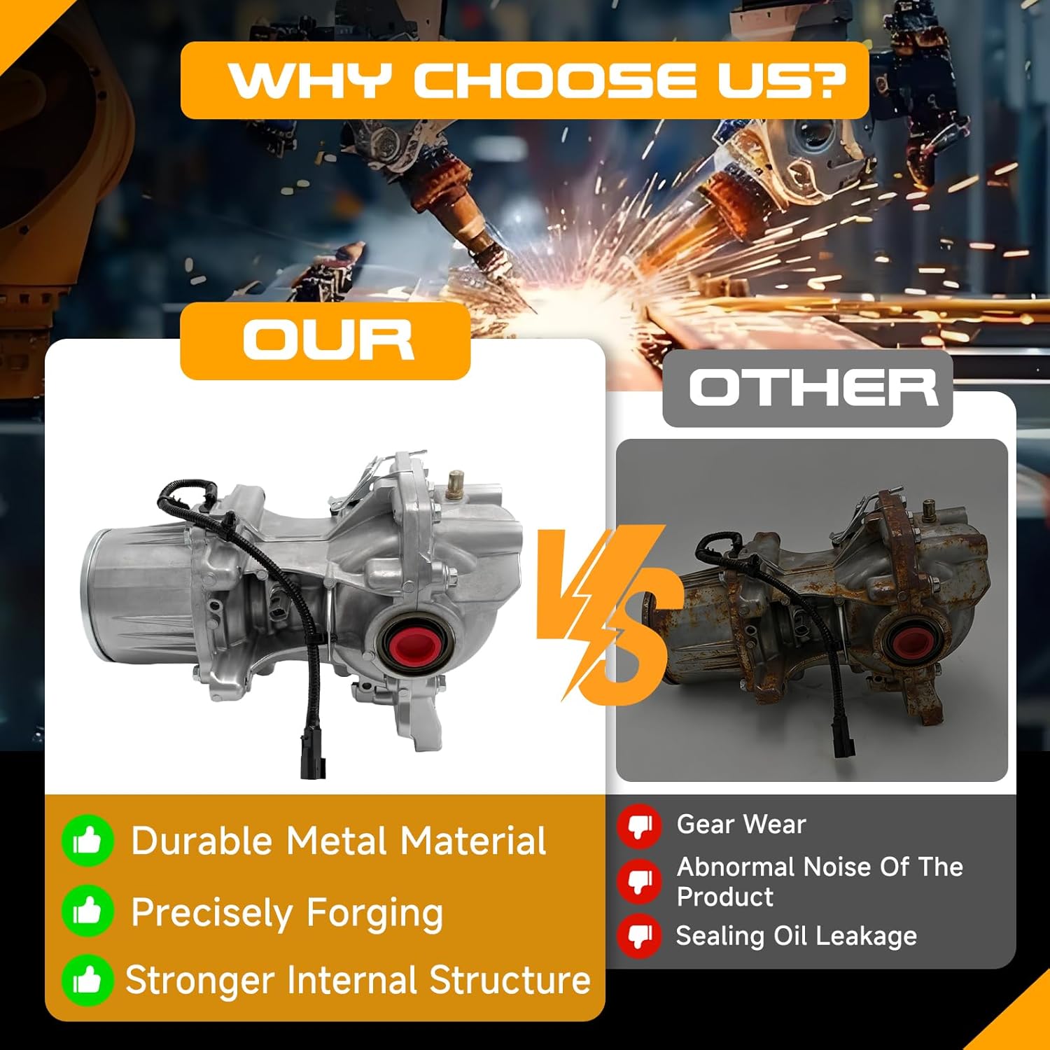 KA0327020 Rear Axle Differential Assembly Fit for 2017-2021 Mazda CX5 2.0L 2.5L for 2018-2021 CX9 AWD 2.5L Replace KAT227020 KA03-27-020 KAT2-27-020 KE012797XC KE01-27-97XB KE01-27-97XC KE012797XB