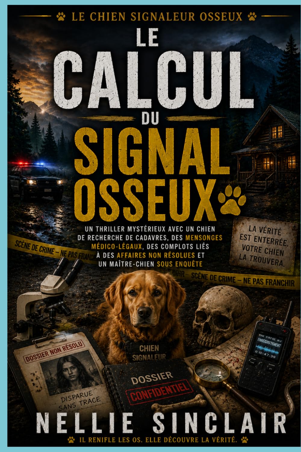 Le calcul du signal osseux: Un thriller mystérieux avec un chien de recherche de cadavres, des mensonges médico-légaux, des complots liés à des ... sous enquête (Le chien signaleur osseux)