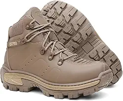Bota de Segurança em Couro CATPRO ALPHA – Masculina, Com C.A, Antiderrapante, Confortável, Resistente e Anatômica para Trabalho e Uso Profissional