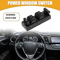 Vista 2 de Interruptor principal de ventana eléctrica No.93570-C1000 – Coche – Control del interruptor principal de la ventana de la puerta izquierda