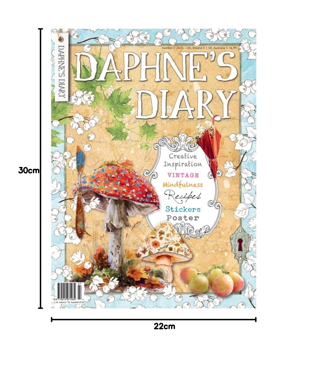 DAPHNE'S DIARY ７冊セット Daphne's Diary 07-2024 English - Daphne's Diary