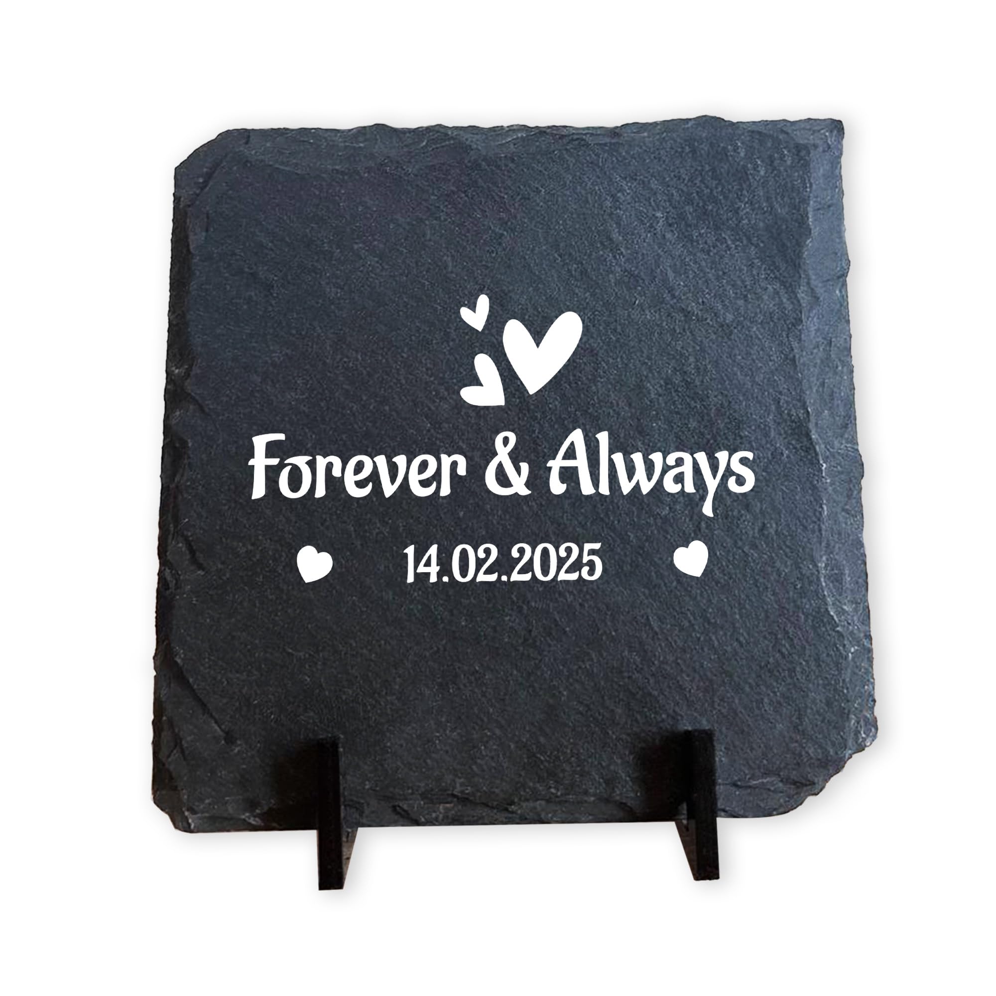 Red Ocean Personalised For Anniversary Forever And Always Slate Sign Valentines Day For Him Her Couple Husband Wife Valentines Boyfriend Girlfriend Keepsake