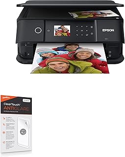 BoxWave Screen Protector Compatible With Epson Expression Premium XP-6100 - ClearTouch Anti-Glare (2-Pack), Anti-Fingerprint Matte Film Skin