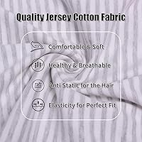 Vista 2 de Funda de almohada de repuesto para almohada de cuello de espuma viscoelástica, funda de almohada con cremallera, protector de almohada de algodón