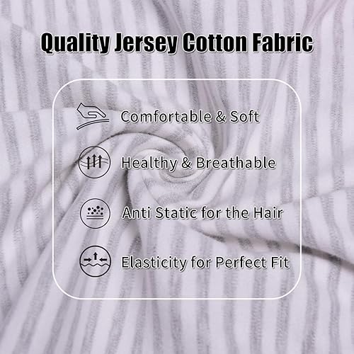 Miniatura 2 de Funda de almohada de repuesto para almohada de cuello de espuma viscoelástica, funda de almohada con cremallera, protector de almohada de algodón