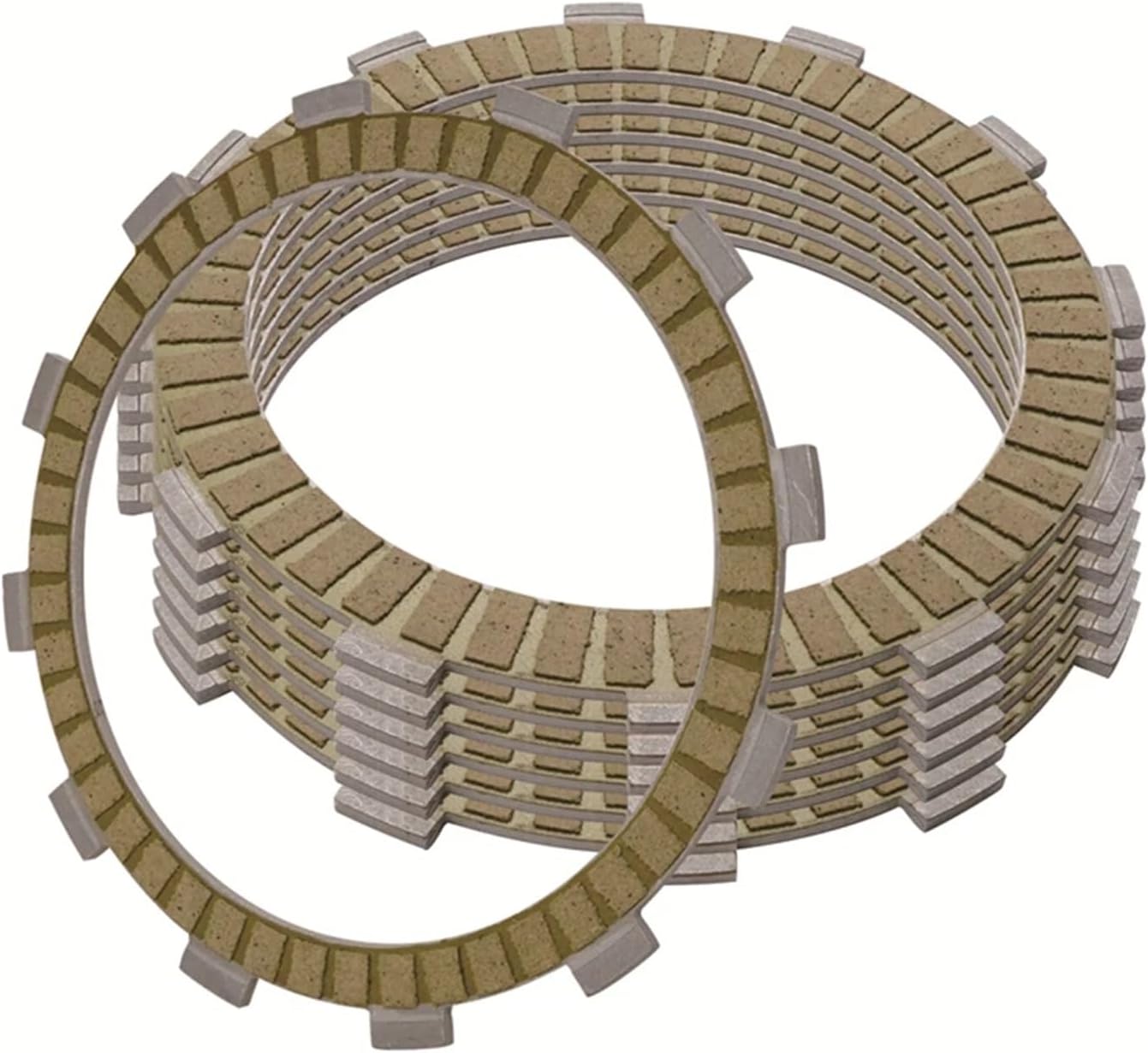 7 PCS Motorcycle Friction Clutch Discs Plates CB750 Nighthawk 750 1991-2003 CB750F 2007 2008