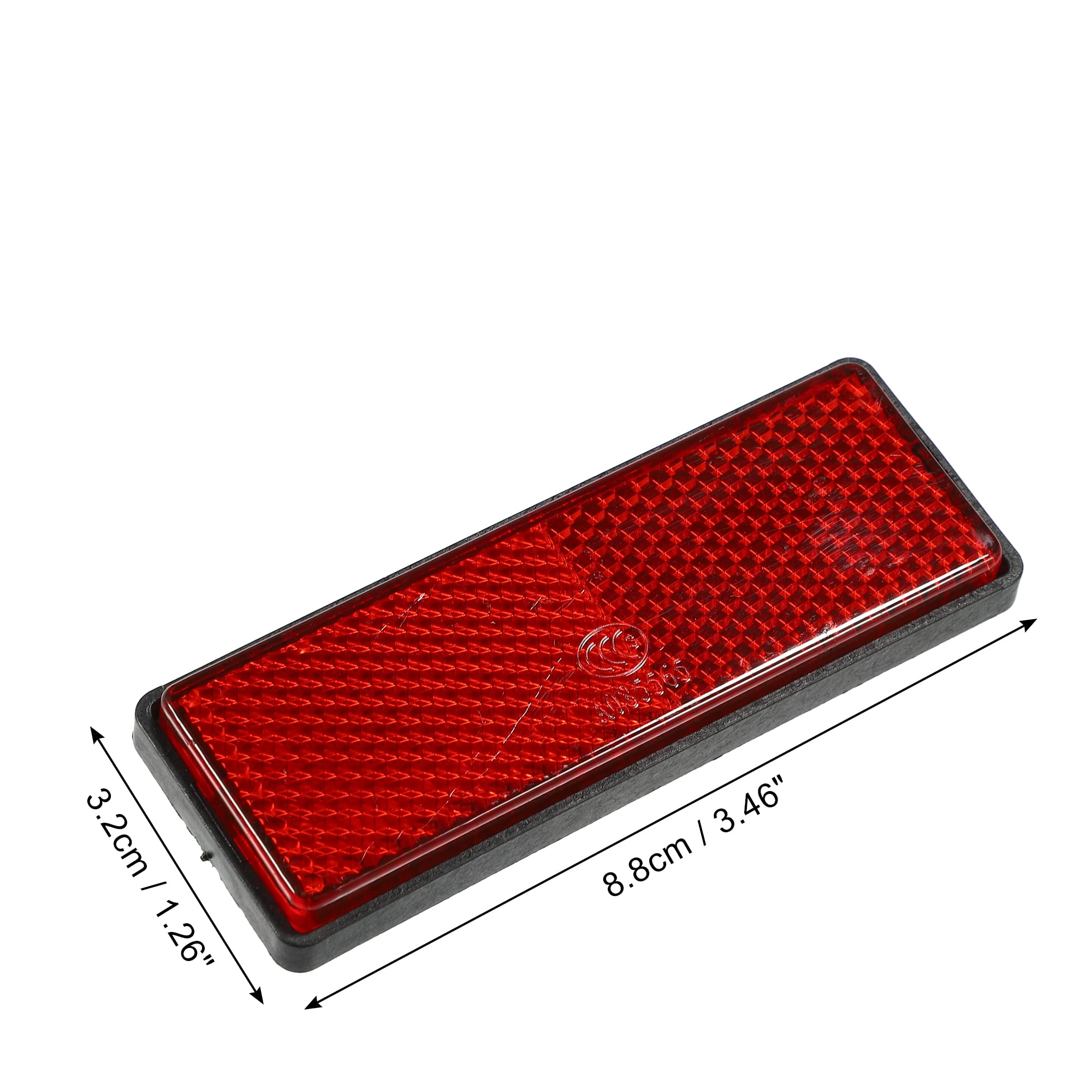 Spoke Lights Unique Bargains Universal Reflector Self Adhesive For Motorcycle Scooter Bicycle Safety Spoke Reflective Red Bike Reflectors