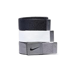 Nike Mens 3 Pack Web Belt