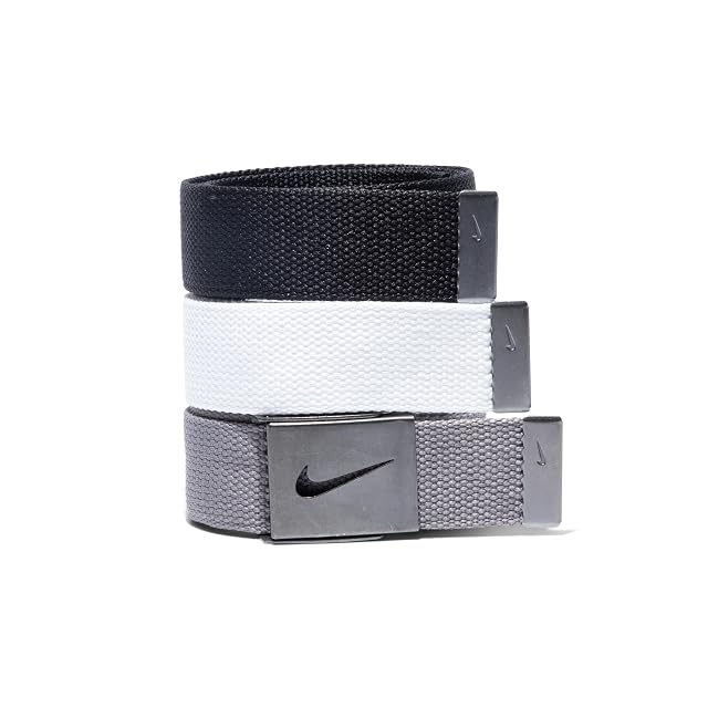 Nike Mens 3 Pack Web Belt