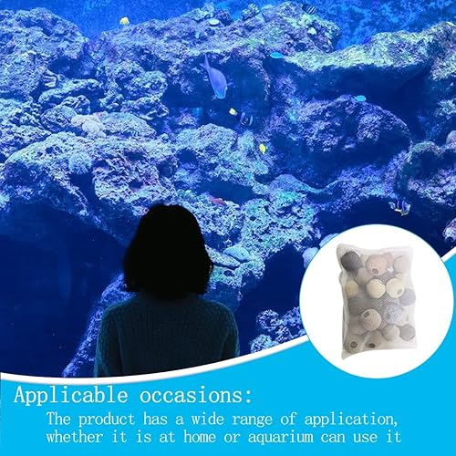 Miniatura 4 de 10 bolsas de medios de filtro de tanques, bolsa de medios de acuario, bolsas de filtro de acuario, bolsas de filtro de malla para pecera, con