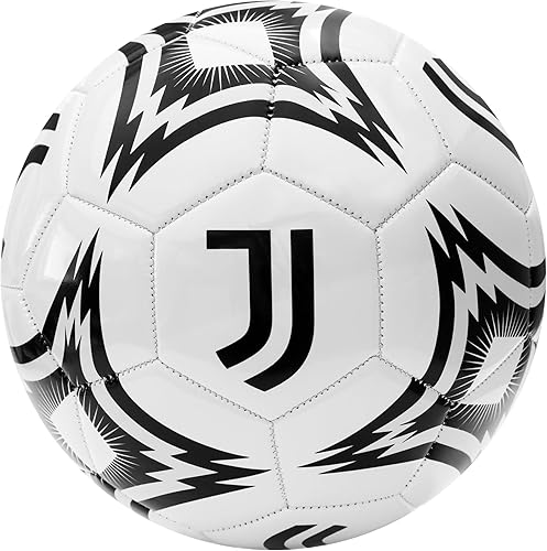 Icon Sports Balón de fútbol caleidoscopio con licencia oficial de Clubes Internacionales  Juventus, blanco, caleidoscopio