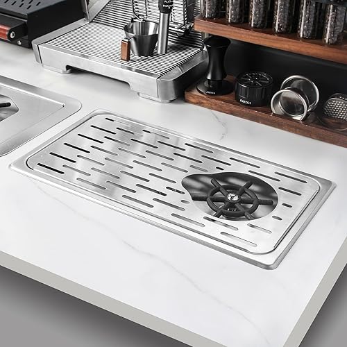 Vista 21 de DIBTSA Enjuagadora para jarra, lavadora automática de vasos de vidrio, limpiador de tazas de té con leche de acero inoxidable, para el hogar