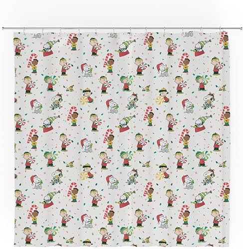 Miniatura 9 de Franco Hello Kitty - Juego de cortina de ducha y anillos de 13 piezas, (producto 100% oficial)